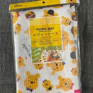 Daiso -Winnie the Pooh Picnic Mat 60CM X 90 CM